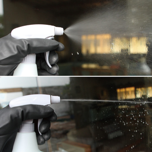 อุปกรณ์ทำความสะอาดบ้าน ขวดสเปรย์พลาสติกทนสารเคมี 500 มล. พร้อมหัวฉีดแบบไกปืนสำหรับทำความสะอาดกระจก - Product Image 4