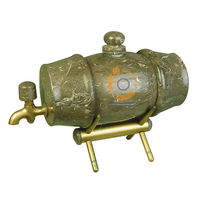 Tanque de Cerveza de Mármol Ónix 100% Natural, Tallado Moderno y Pulido, Regalo para Adultos, Tanque para Vino y Cerveza, Garantía de por Vida, Empaque en Caja de Terciopelo