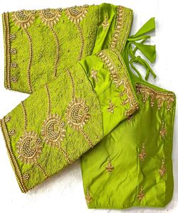 Chemisier brodé pour femmes indiennes, vêtements de soirée, fabrication à bas prix pour femmes, vente en gros de surat apparelgarment - Product Image 6