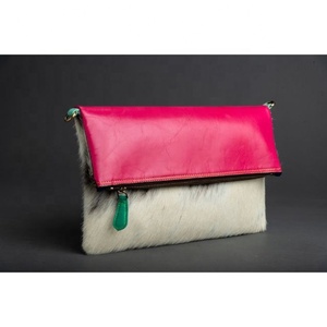LW Fashion Custom Mini Leather Cross Body Clutch Bag Ladies Designer <b>Handbags</b> and Purses for Winter and Spring National Style - Product Image 2