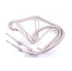 Aiguillette-cordón de hombro de alambre de plata, uniforme de ceremonia, Aiguillettes dorados y plateados - Product Image 1