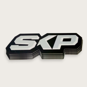 Pegatinas troqueladas con logotipo personalizado al por mayor, Impresión de logotipo individual personalizado, pegatina de vinilo adhesiva troquelada impermeable - Product Image 4