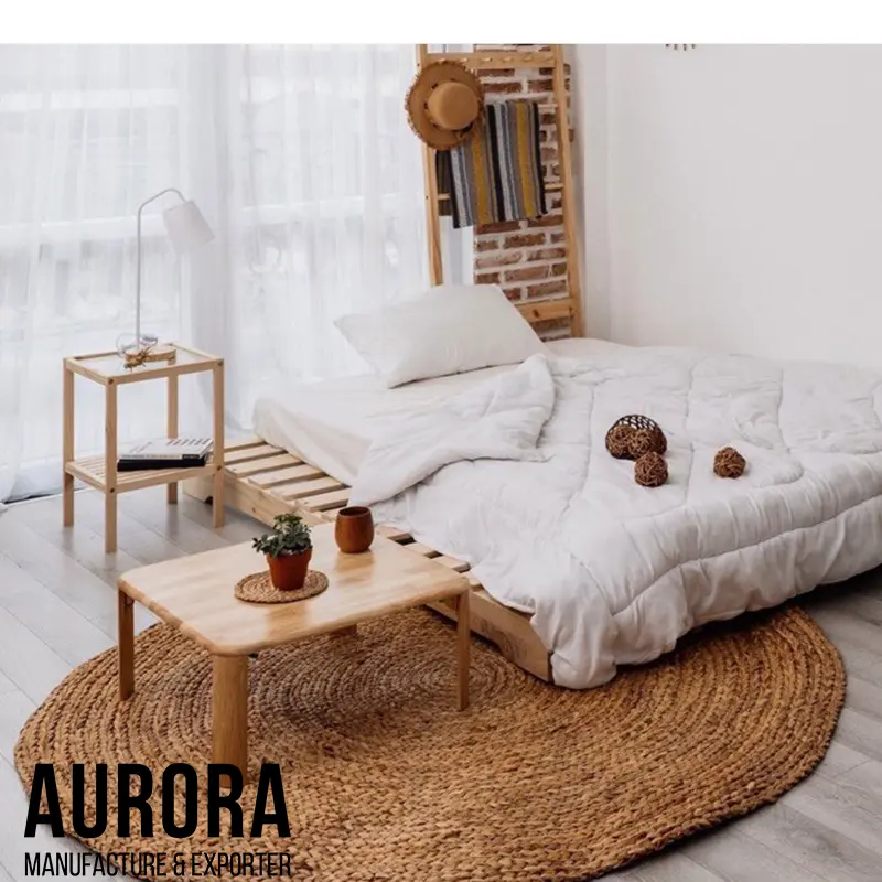 Cesta de rattan feito à mão ou bolsa de água hyacinth com design moderno e tamanho personalizado feita no vietnã