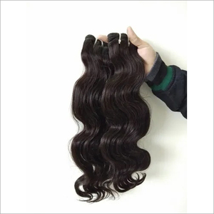ส่วนต่อผมมนุษย์หยิกหยักตรงดิบบริสุทธิ์อินเดียมนุษย์ผมสาน - Product Image 5