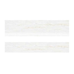 Azulejos de cerámica para escaleras, diseño de aspecto vitrificado, color amarillo, S-300x1200mm, R-200x1200mm - Product Image 5