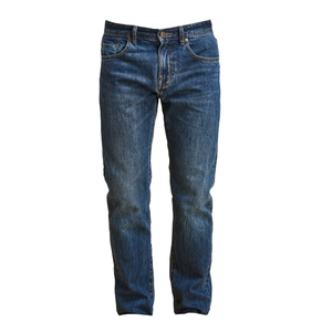 Nouveau à la mode Cool vente hommes ajustement Jeans couleur unie uni Denim élégant pantalon décontracté pour hommes de l'exportation Bangladesh usine - Product Image 4
