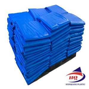 Bâche à carreaux tressée, protection solaire, étanche, options de taille, fabriqué au Vietnam - Product Image 5