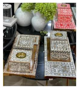 Quemador de caja arábiga todo en uno, quemador de madera, resina, latón, Metal, incrustación, quemador de Oud, Censor de fabricante indio, venta al por mayor - Product Image 4