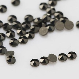 Gemme Sciolte di Marcasite Naturale Rotonde/Quadrate Trattate Termicamente per Creazione di Gioielli 1.0mm-2.0mm - Product Image 1