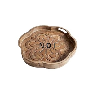 New Arrival Looking Hotel Restaurant Tableware Decoration Rustic Wooden Multipurpose Usage <b>Tray</b> At Inexpensive Price - Product Image 1
