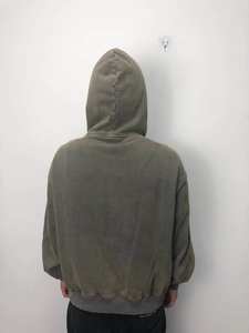 Custom Heavyweight Plus Size <b>Men's</b> Pullover Hoodies Vintage Style Oversized Baggy Hooded <b>Sweatshirt</b> for Winter 2025 - Product Image 5