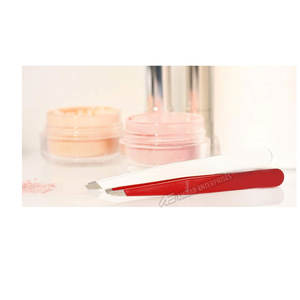 Pinzas de diseño de alta calidad, Color rojo, para belleza, precio al por mayor - Product Image 6
