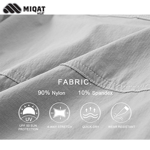 Court de pêche en Polyester pour hommes, personnalisé, respirant, pour plein air, solide - Product Image 5