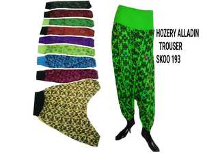 2020กางเกงฮาเร็มเอวสูงสไตล์โบฮีเมียนสำหรับผู้หญิงอลาดินเสื้อคลุมหลวมๆลำลองสำหรับเทศกาลฤดูร้อนนอกสถานที่ฮิปปี้ - Product Image 2