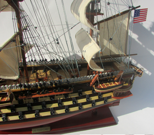 USS-modelo de barco de madera de pendrive, modelo alto de barco/artesanía - Product Image 4