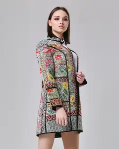 Suzani长款夹克复古吉普赛人外套系列精美精致的Banjara新款冬季顶级高品质女士女士