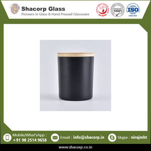 2023 Produit de vente chaud dans le verre de bougie en verre brillant blanc de l'Inde au prix le plus bas - Product Image 5