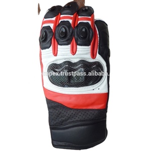 Gants de course de moto en cuir de vachette véritable de nouveau style à bas prix USA avec logo personnalisé de qualité supérieure - Product Image 3