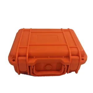 Orange EVA Foam Hard Cover ABS Tools Set Toolbox Utensil Case Available Printing With Customize Specific Size For Tool Storage