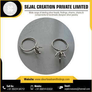 El mejor diseño de anillo de plata esterlina para encontrar joyas, hallazgos de plata, componentes para anillo de vendedor y proveedor indio - Product Image 4