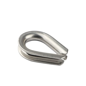 30pcs M2 316 Stainless Steel Thimble 2mmfor 1/16" Dia Wire Rope - View #8