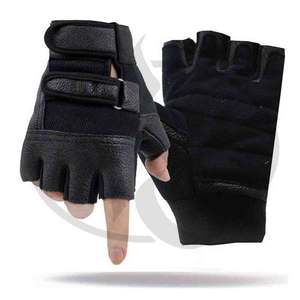 Guantes de Levantamiento de Pesas FORTIS SPORTS, Sin Dedos, de Cuero PU, Cómodos, Tallas y Logotipo Personalizables, Hechos en Pakistán, Más Vendidos - Product Image 6