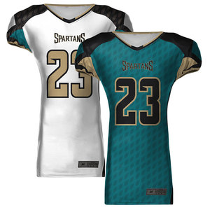 Uniformes de fútbol americano sublimados personalizados, diseño nuevo OEM, económicos para jóvenes, a bajo precio, con LOGO personalizado. - Product Image 1