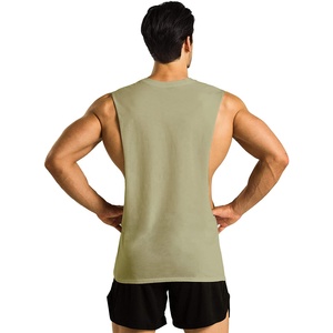 Camisetas sin mangas informales para hombre, camisetas sin mangas de secado rápido, musculoso, gimnasio, Fitness, chaleco con tirantes, ropa activa personalizada, chaleco musculoso - Product Image 2