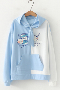 เสื้อสเวตเชิ้ตมีฮู้ดสำหรับผู้หญิง,เสื้อแฟชั่นสตรีทแบบลำลอง - Product Image 2