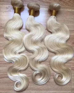 The Hottest Style 2024 Mix Color, White Color Weft Hair Supper Silky And Smoothies For Lady From MHTRUST VIET Company