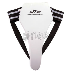 Female PU Leather TKD Taekwondo <b>Groin</b> Guard Karate Martial Arts <b>Groin</b> <b>Protector</b> - Product Image 1