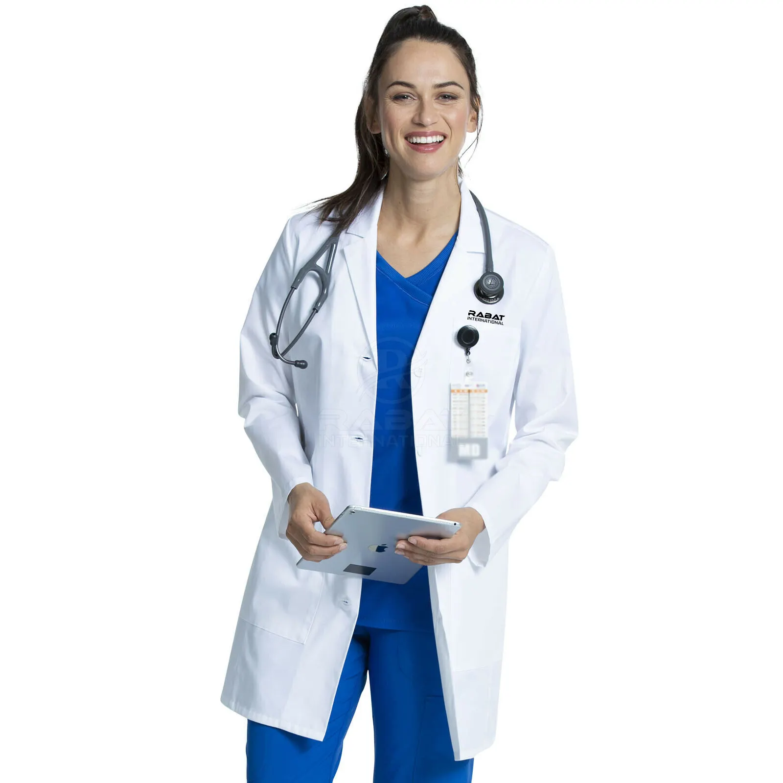 Wholesale For Adults Women's Scrubs Lab White Coat Professional Lab Coat White Lab coats