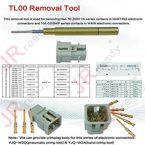 Alat Penjepit JRready TL00 untuk Melepas dan Memasang Konektor HARTING WAIN, Melepas Kontak pada Konektor Elektronik - Product Image 3