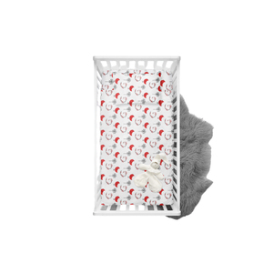 Sábana de cuna 100%, estampado personalizado de Tencel, venta al por mayor, suave, muselina - Product Image 1