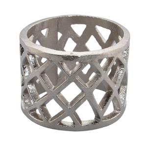 Top vente rond de serviette en métal décoratif Offre Spéciale en gros rond de serviette fantaisie classique indien élégant rond de serviette en métal - Product Image 5