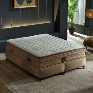 Ensembles de chambre à coucher modernes de luxe Lits en tissu pleine taille pour le salon pour dortoir et chambre d'hôtel - Product Image 1