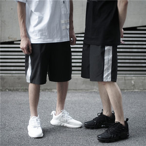 Summer Custom Men Wholesale Workout Hiking Waterproof Breathable Streetwear Hip Hop Cargo Casual Reflective <b>Shorts</b> - Product Image 3