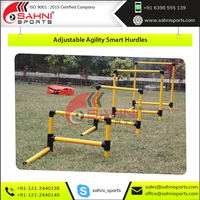 Hurdles réglables intelligents pour l'entraînement à l'agilité, l'entraînement sportif et l'athlétisme, en PVC épais, hauteur réglable