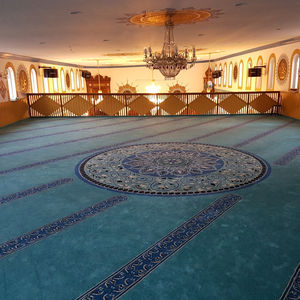 ที่มีคุณภาพสูงมุสลิมพรมสวดมนต์มัสยิดพรมขายส่งที่มีคุณภาพที่ดีที่สุดและราคาที่ดีที่สุดผนังกับผนังมัสยิดพรม - Product Image 3