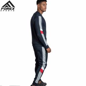Homme Plein Survêtement Jogging Gym Survêtements Col Debout Veste De Sport Pantalons Survêtements - Product Image 5