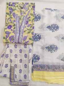 ทอตรง Kurta กับกางเกง & Dupatta - Product Image 4