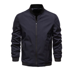 <b>Men's</b> High Street Style Winter Soft Shell Cotton <b>Jacket</b> Custom Logo <b>Long</b> Sleeve Zip Stand-up Hooded Collar Light Outdoor Use - Product Image 3