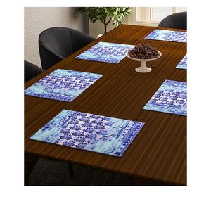 Vente en gros de napperon de table multifonctionnel antidérapant résistant à la chaleur 12x18 pouces léger et écologique en coton biologique certifié GOTS - Product Image 3