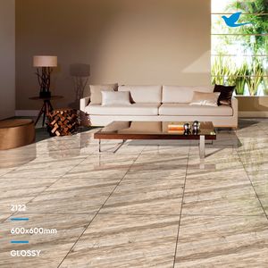 Meilleur prix série brillante finition marron brillant mat sculpture carreaux de sol en porcelaine nouvellement arrivés avec livraison rapide - Product Image 2