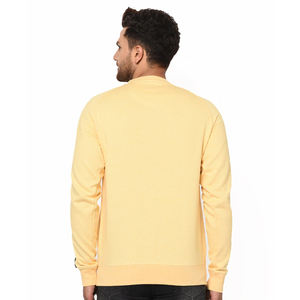 เสื้อสเวตเตอร์คอกลมสำหรับผู้ชายไซส์พิเศษใส่สบายกันรอยยับสำหรับผู้ชาย - Product Image 2