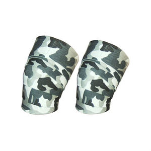 Unisex <b>Knee</b> <b>Wraps</b> with Custom Logo Pair Black Opp Bag OEM Sports Safety for Weightlifting Men & Women - Product Image 3