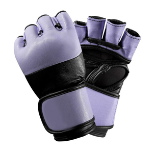 Gants d'entraînement MMA en cuir pleine fleur – Conception demi-doigts sans pouce, Gants de grappling MMA les plus vendus à bas prix pour l'entraînement - Product Image 1