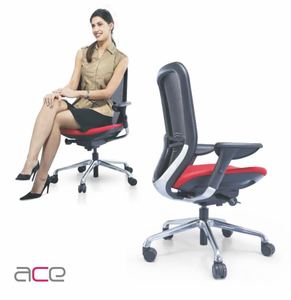 เก้าอี้สำนักงานตาข่ายกับส่วนที่เหลือคอ - Product Image 3
