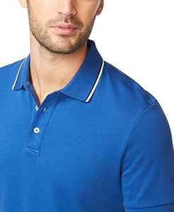 Camiseta de polo de golf de poliéster de manga corta para hombre de diseño personalizado de alta calidad patrón de impresión directo de fábrica al por mayor - Product Image 3