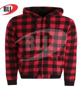 Sudaderas con cremallera para hombre Sudaderas con capucha de lana de algodón completo Personalizaciones Logotipo de marca Sudadera con capucha lisa en blanco para unisex - Product Image 1